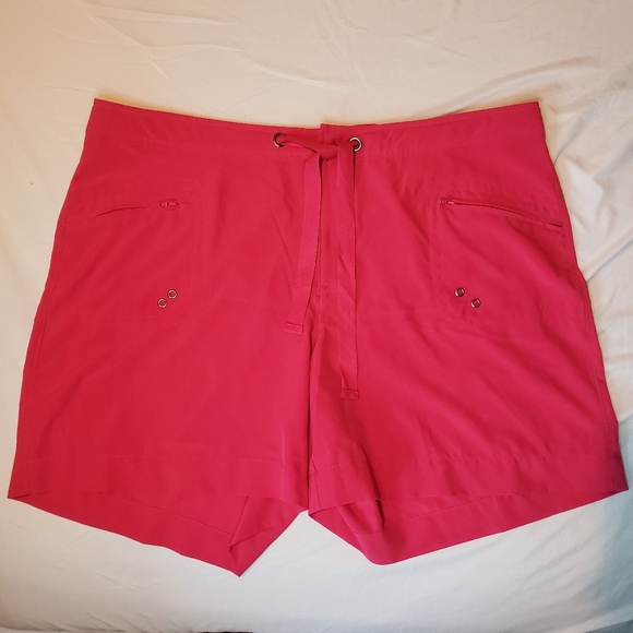 AE Sport hot pink board shorts plus size curvy 0X - Picture 1 of 8